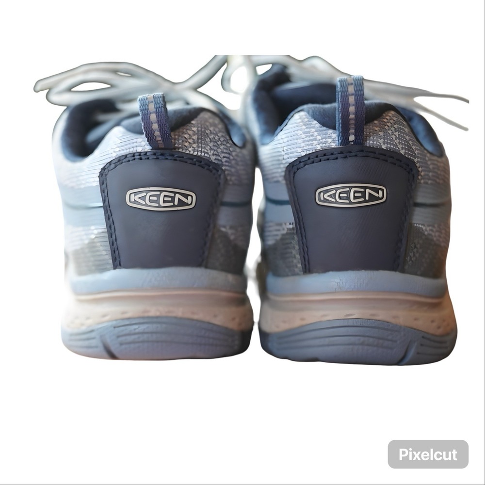Keen Terradora Waterproof Hiking Shoes Women's Size 6 1/2 Blue Gray Trail - Picture 3 of 10